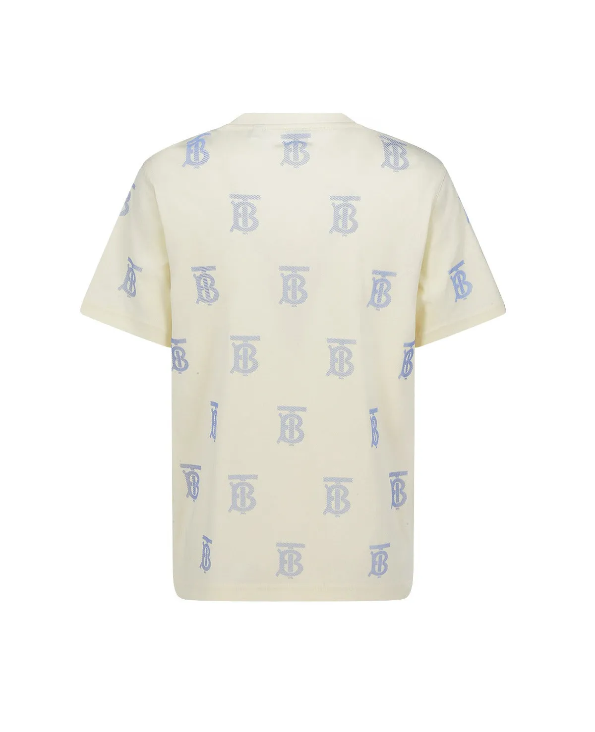 Burberry All Over Logo Crewneck T-Shirt