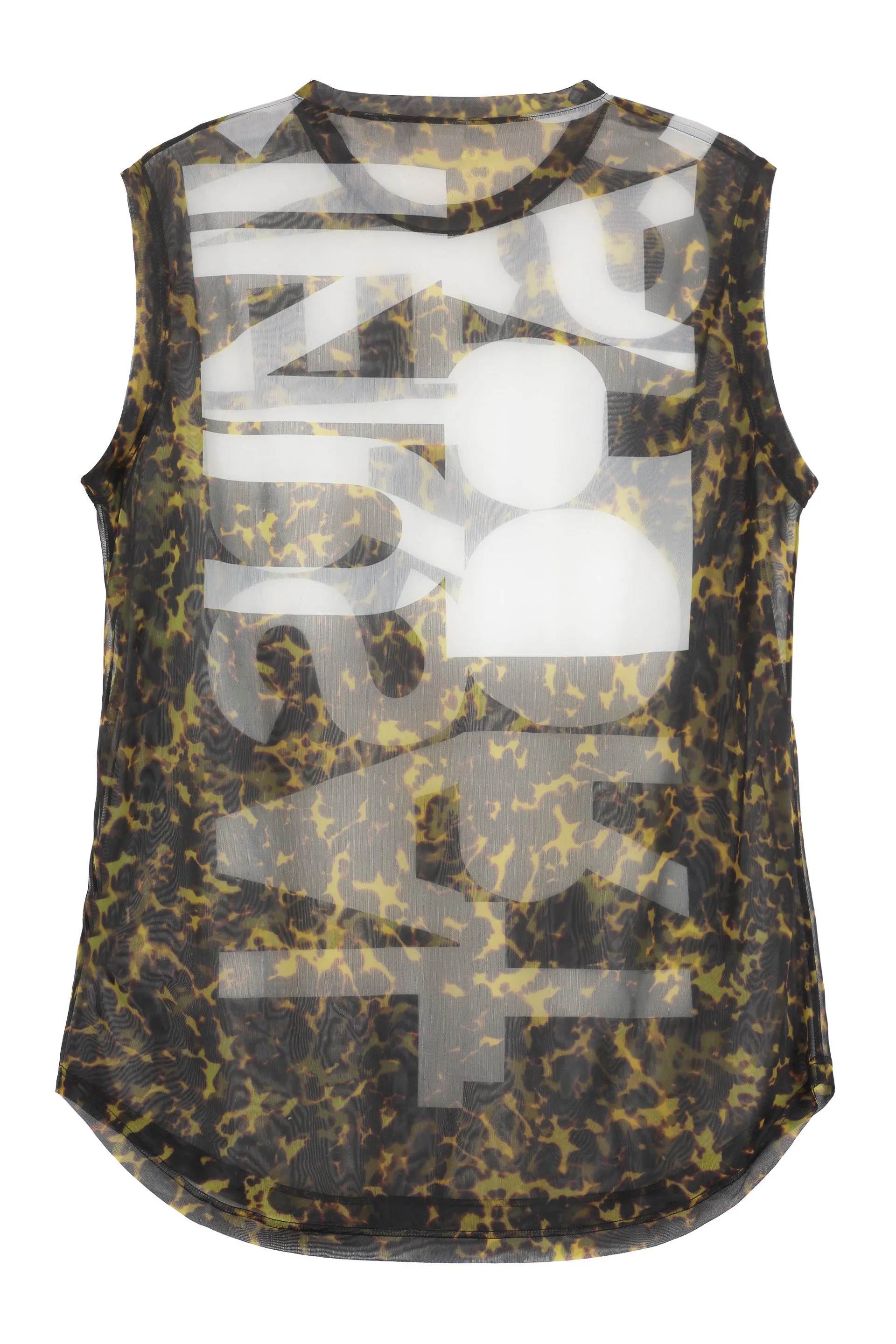 Burberry All-Over Printed Crewneck Tank Top