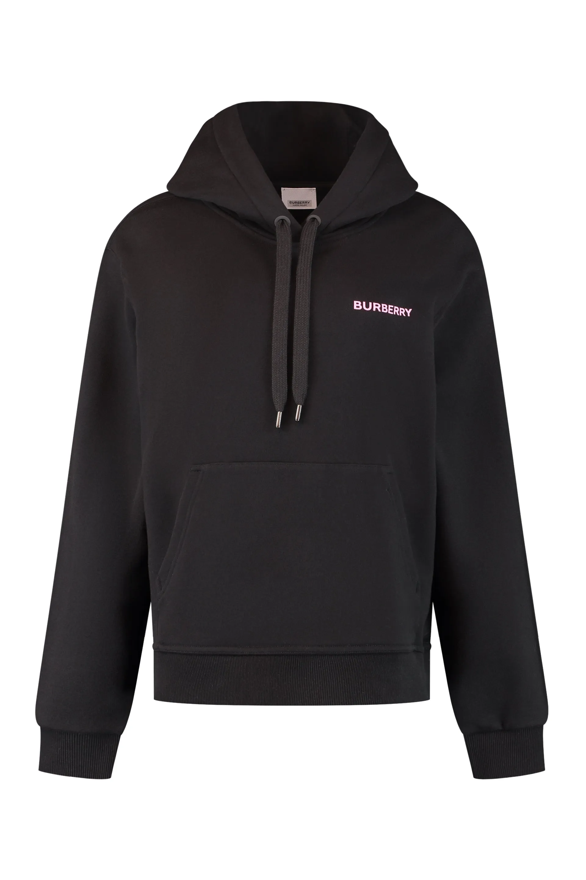 Burberry Logo Printed Drawstring Hoodie
