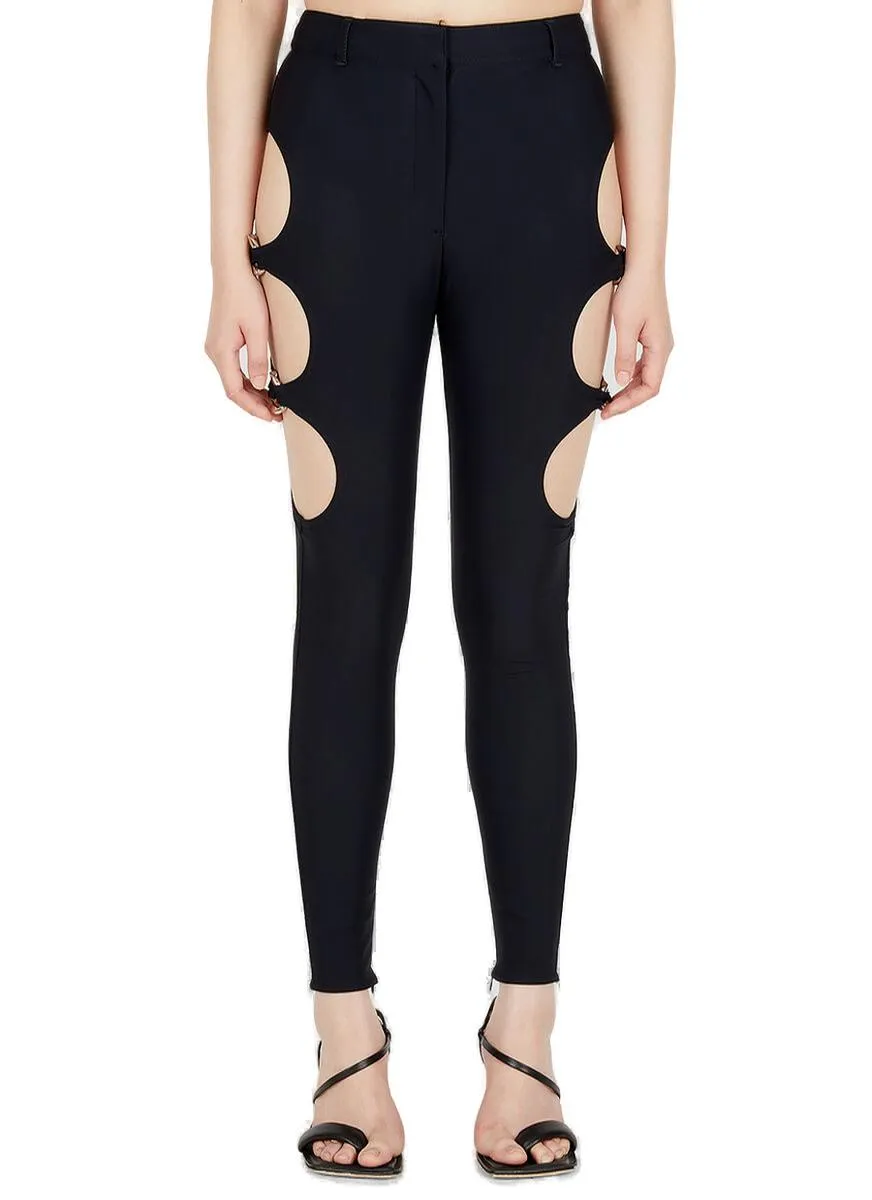 Burberry Ring Cut-Out Strech Pants