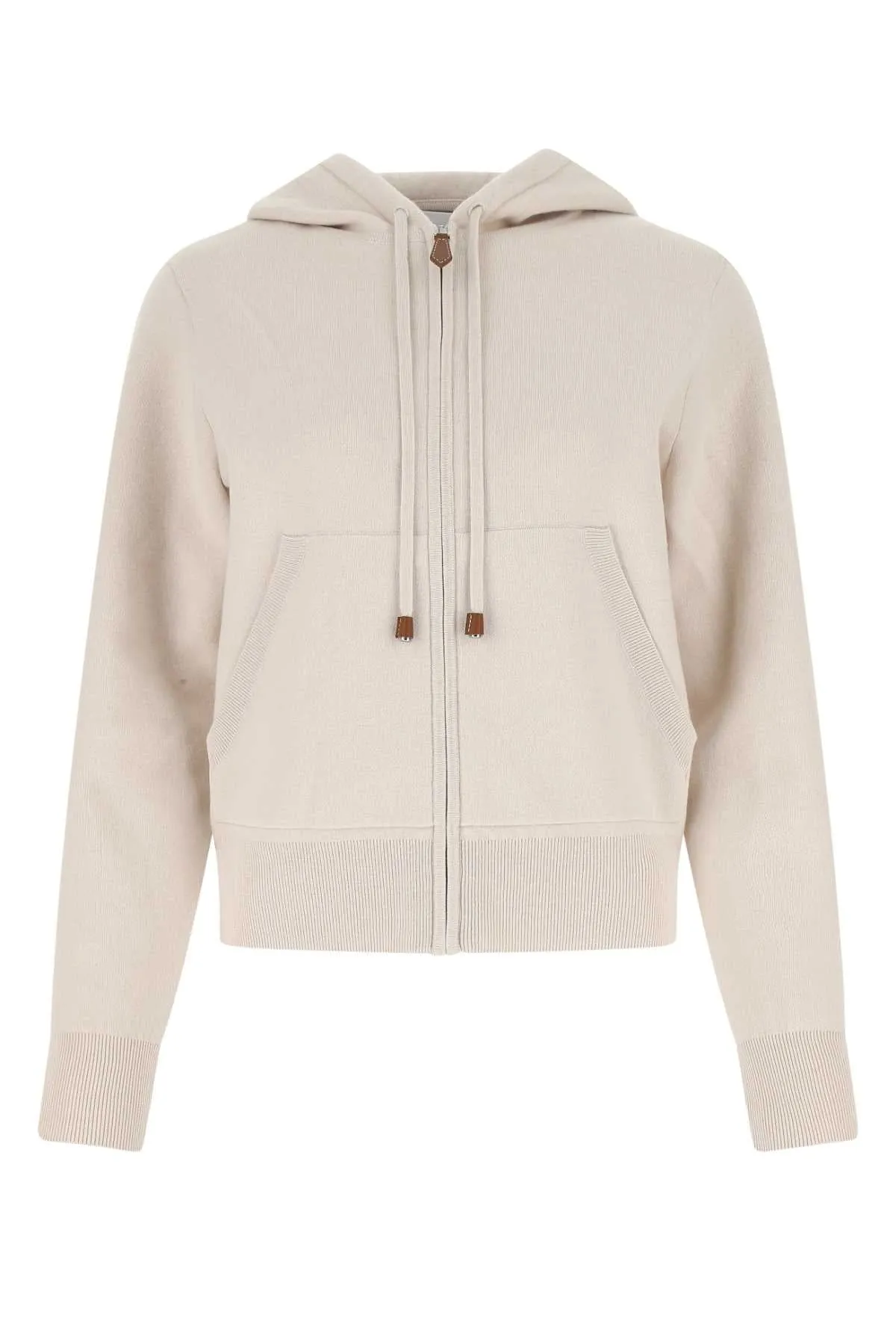 Burberry Zip-Up Drawstring Hoodie