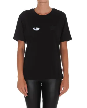 Chiara Ferragni Eyestar Crewneck T-Shirt