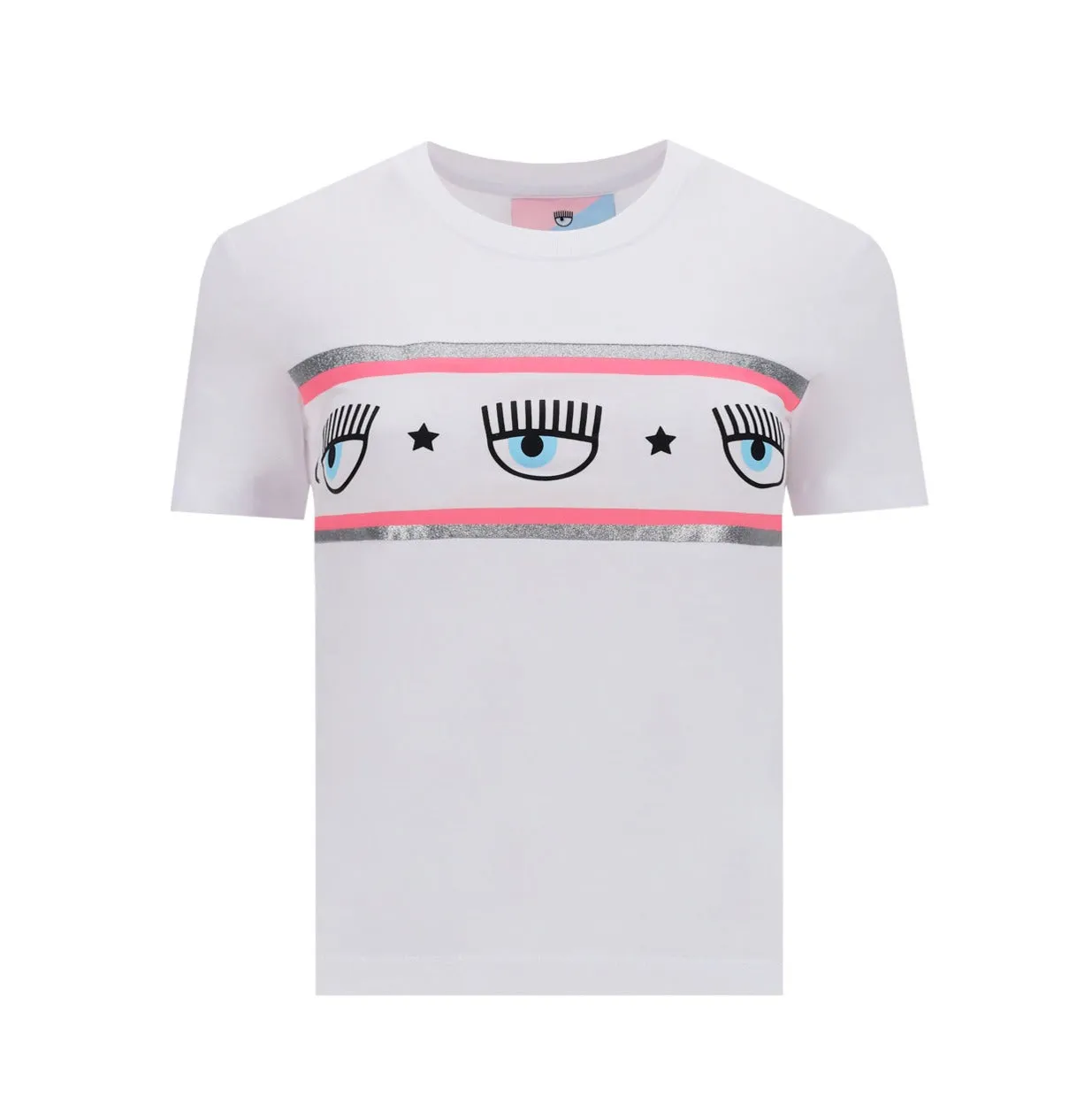 Chiara Ferragni Logo Printed Crewneck T-Shirt