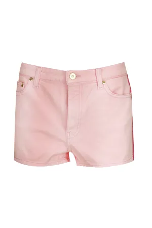 Chiara Ferragni Side-Striped Denim Shorts