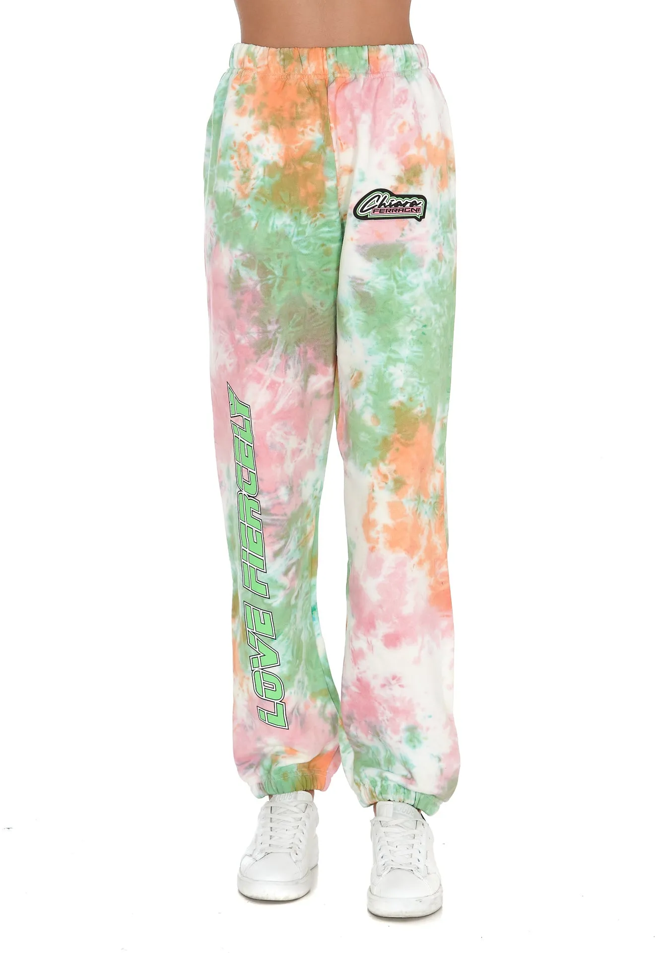 Chiara Ferragni Tie-Dye Track Pants