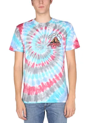 Chinatown Market Tie-Dye Printed T-Shirt
