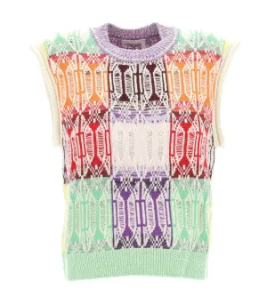 Chlo Crewneck Sleeveless Knitted Top