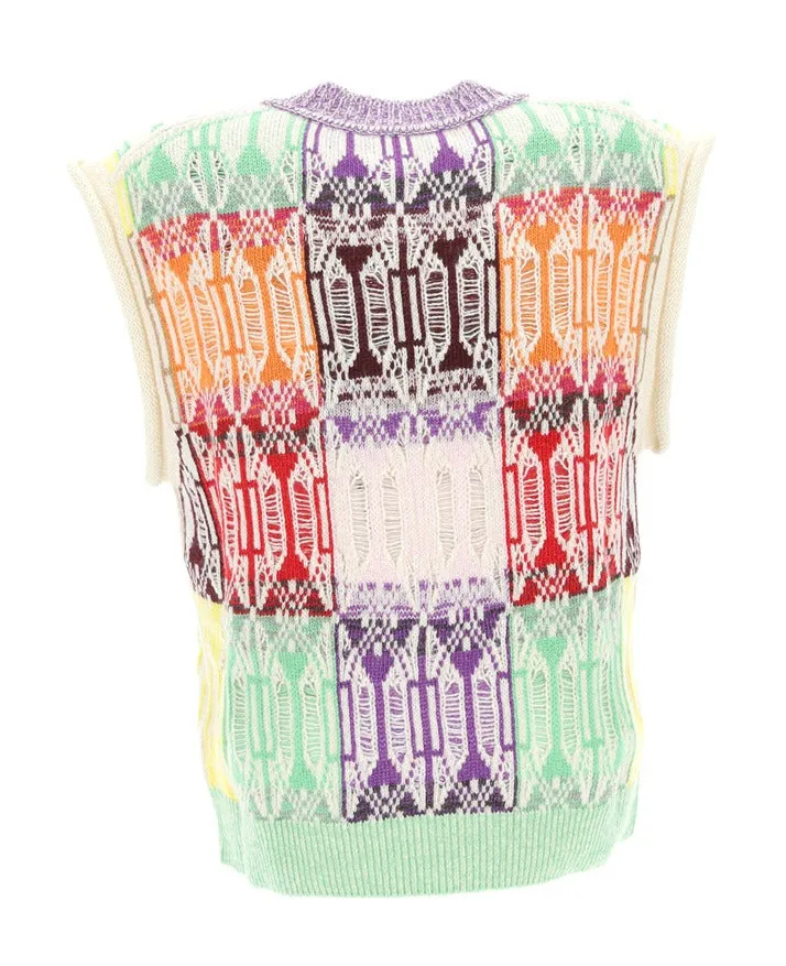 Chlo Crewneck Sleeveless Knitted Top