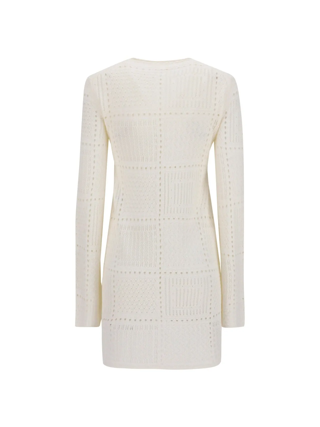 Chlo Long-Sleeved Knit Mini Dress
