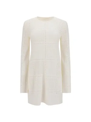 Chlo Long-Sleeved Knit Mini Dress