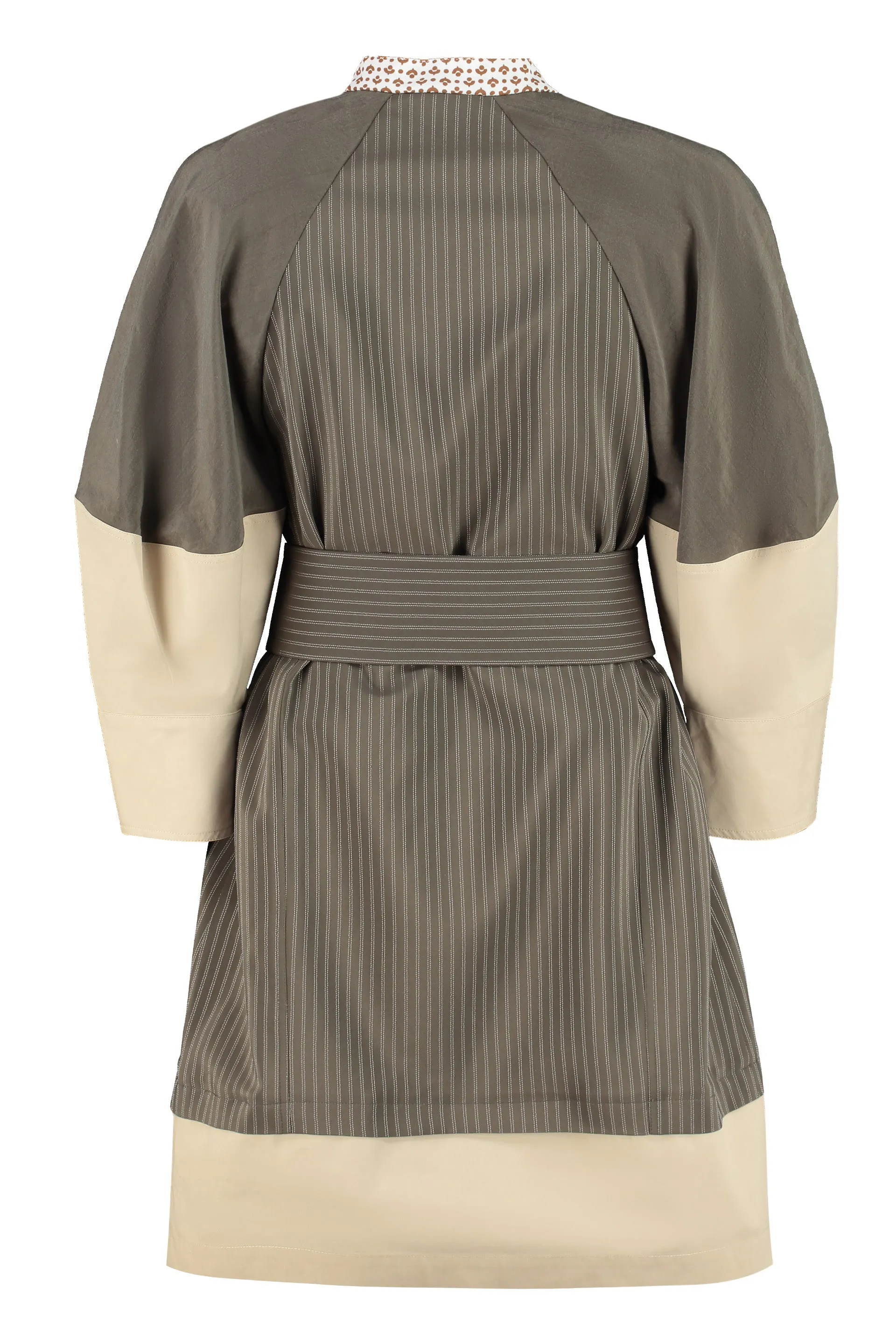 Chlo Puff Sleeve Belted Dress