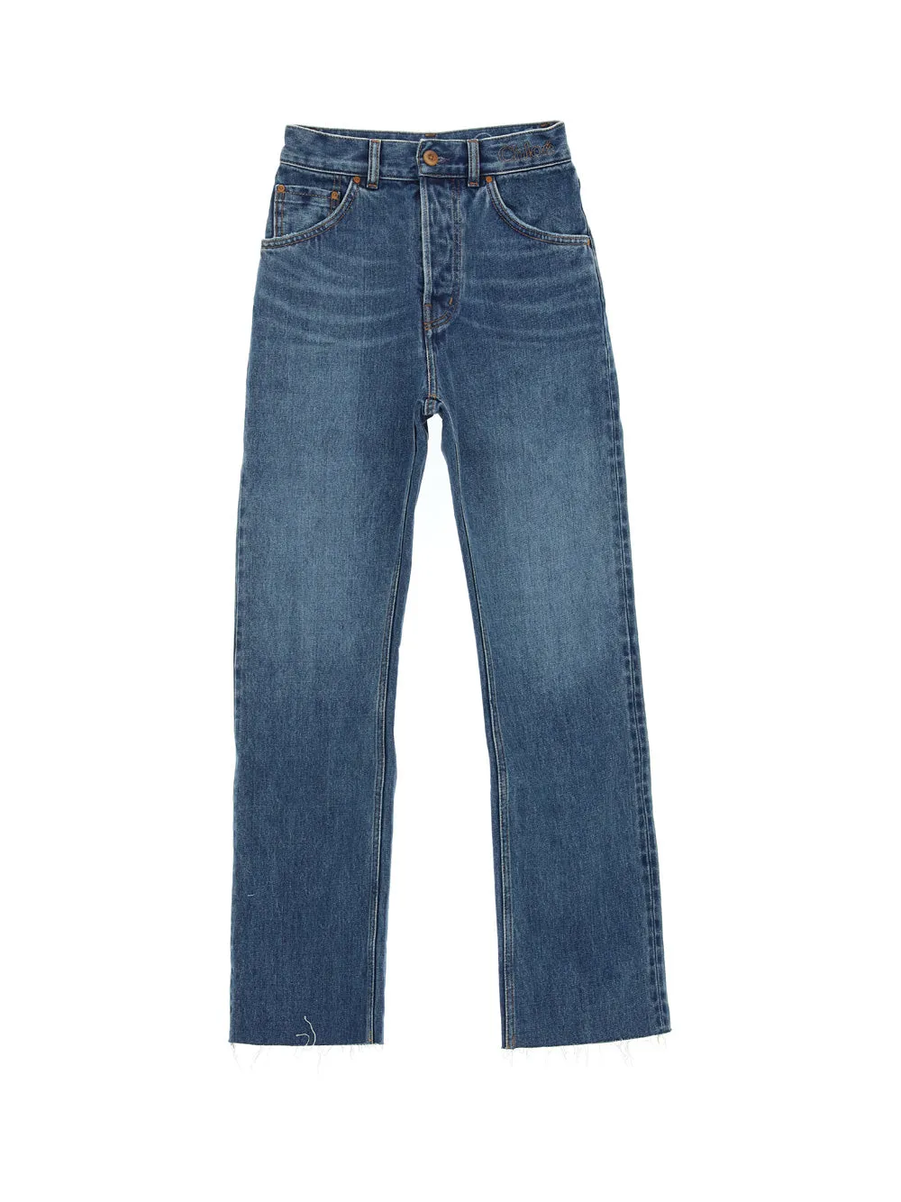 Chlo Wide Leg Denim Jeans