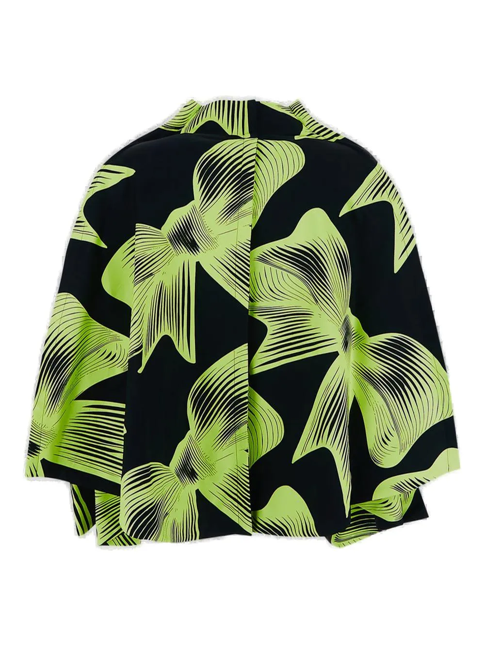 Comme des Garons Bow Printed Oversized Jacket