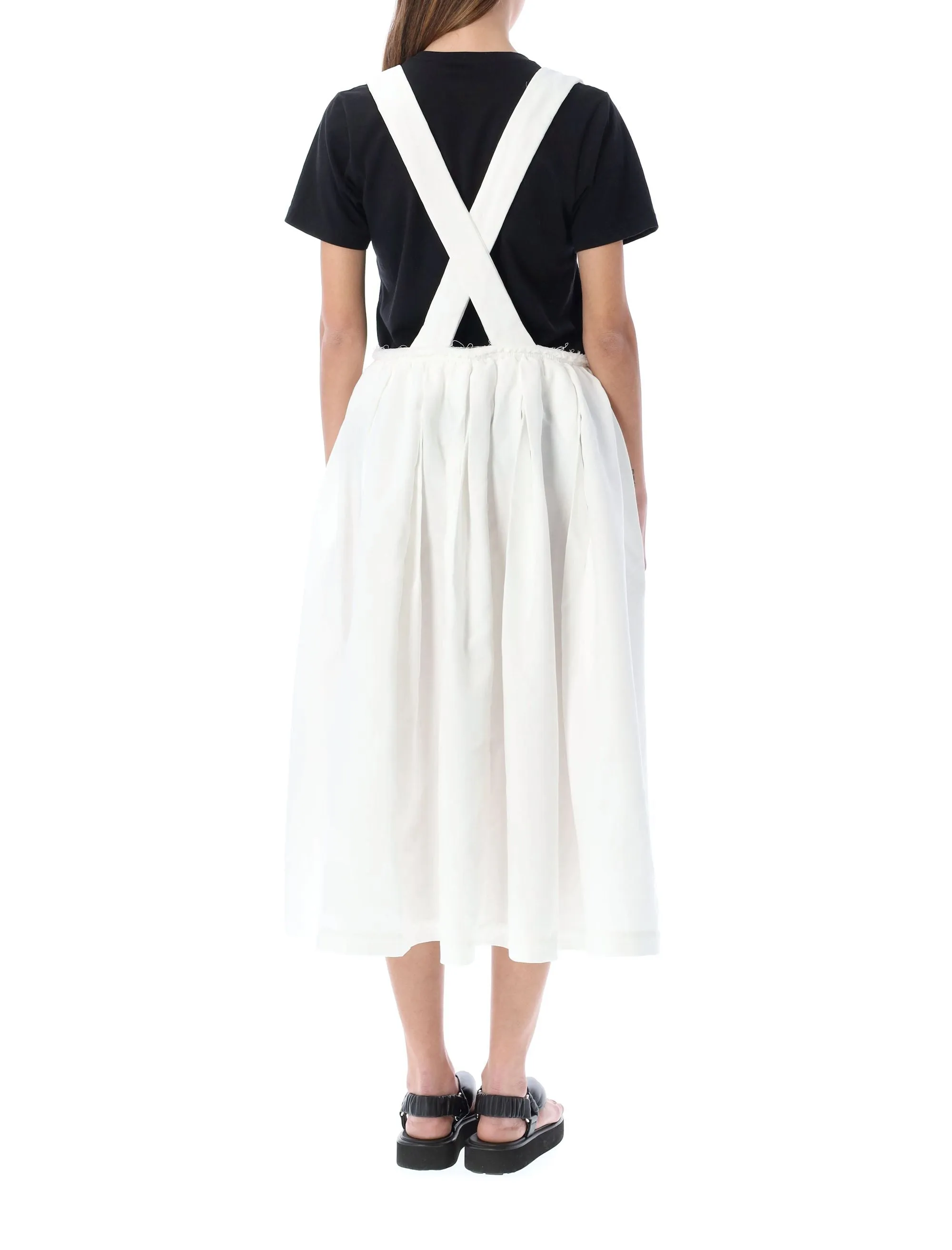 Comme des Garons Comme des Garons Pleated Midi Skirt