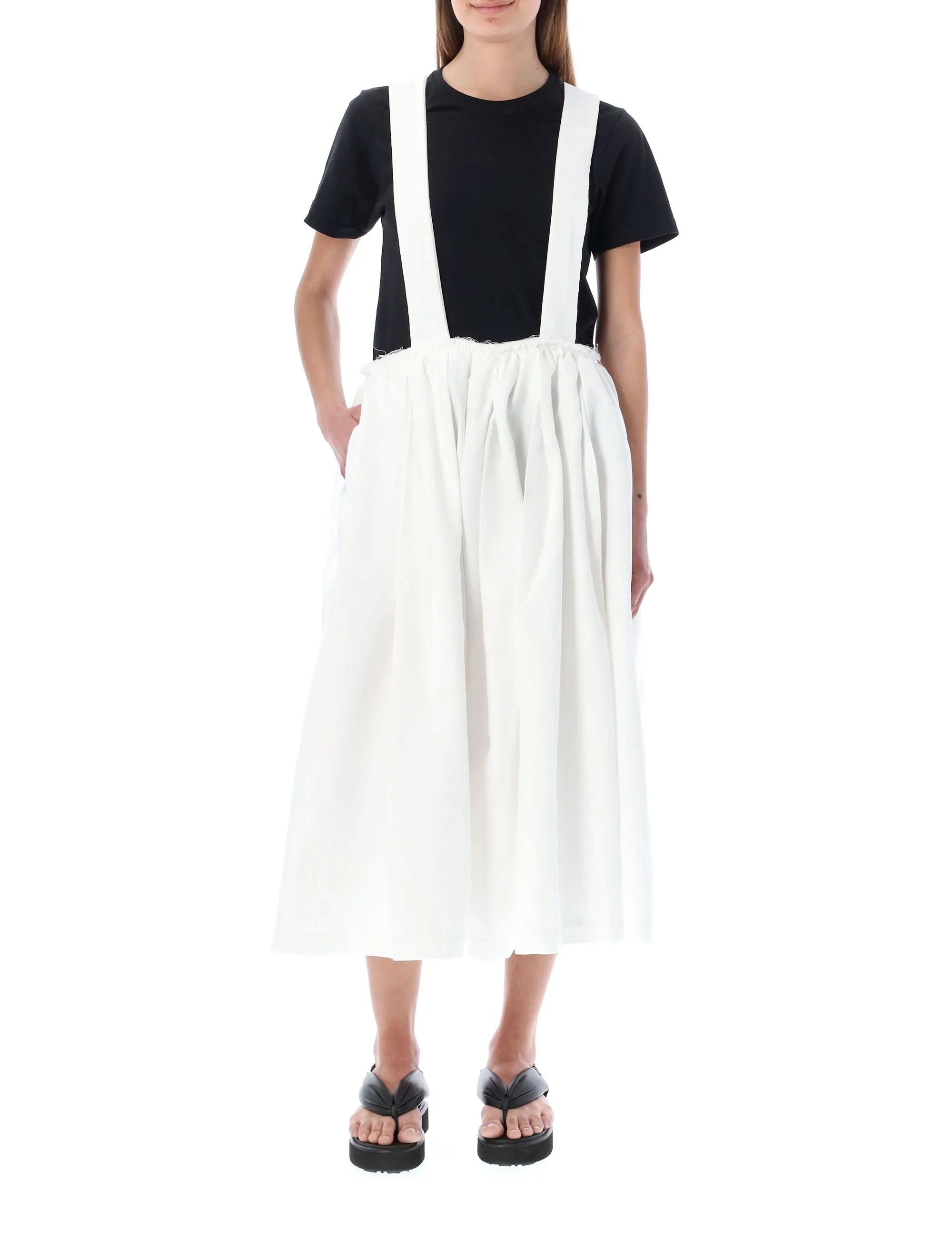 Comme des Garons Comme des Garons Pleated Midi Skirt