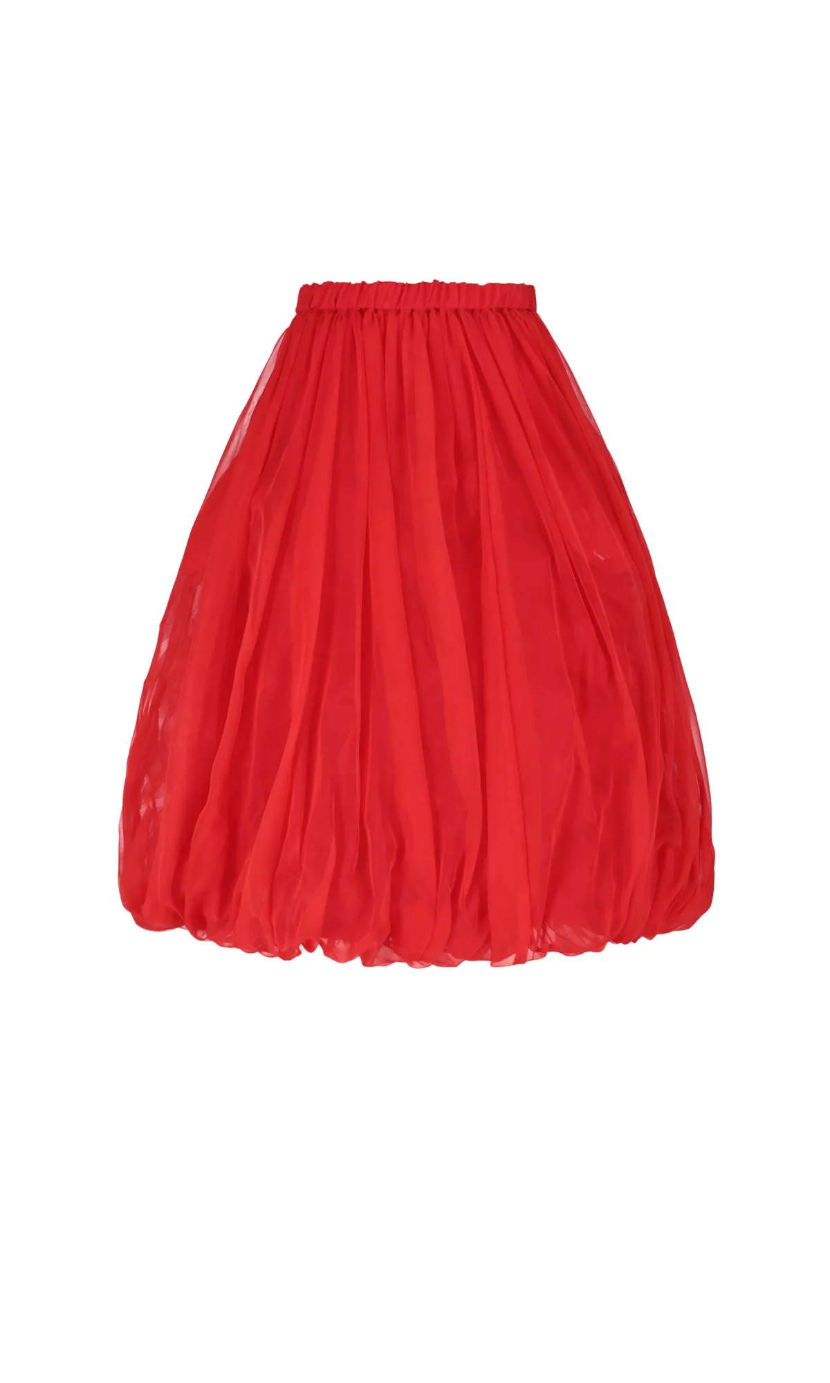 Comme des Garons Girl High Waist Midi Skirt