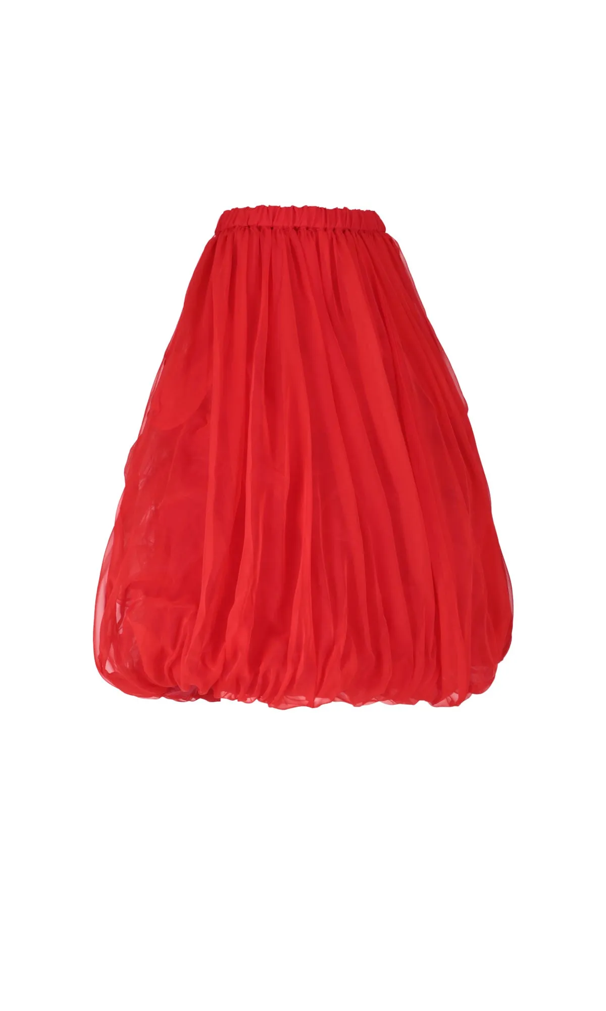 Comme des Garons Girl High Waist Midi Skirt