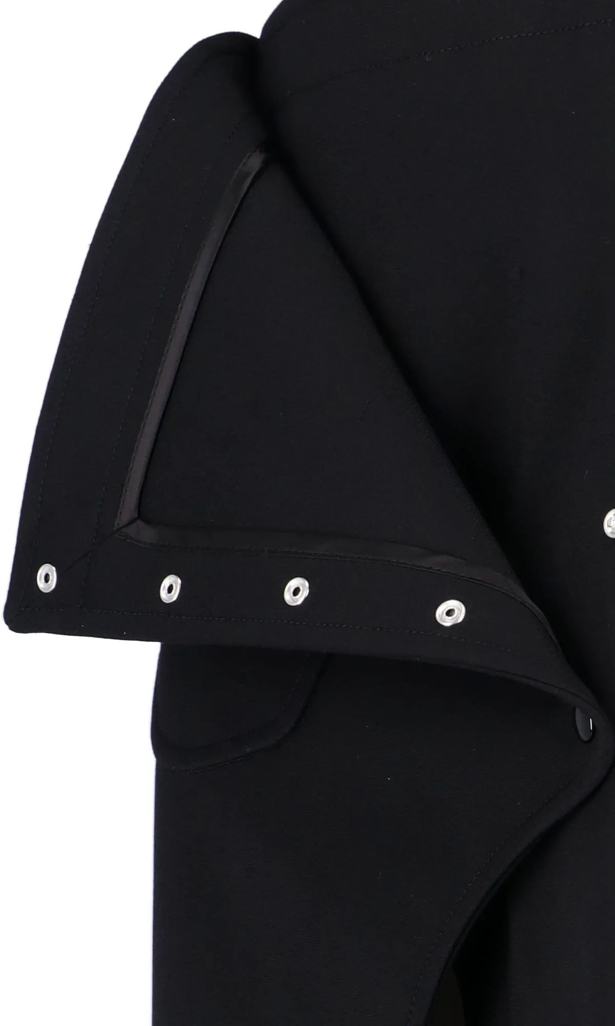Courrges Buttoned High Waist Midi Skirt