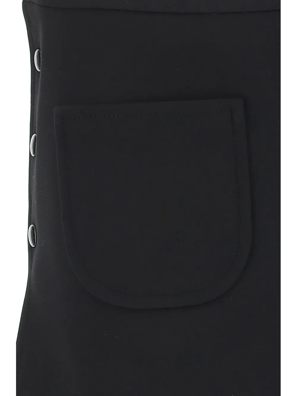 Courrges Mid Rise Knitted Mini Skirt