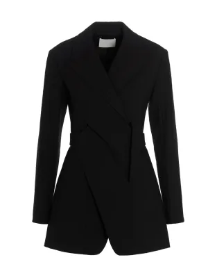 Dion Lee Interlocking Wrapped Blazer Dress