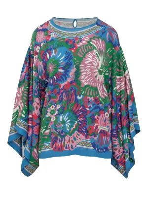 Dolce & Gabbana 60s-Print Kimono Sleeved Top