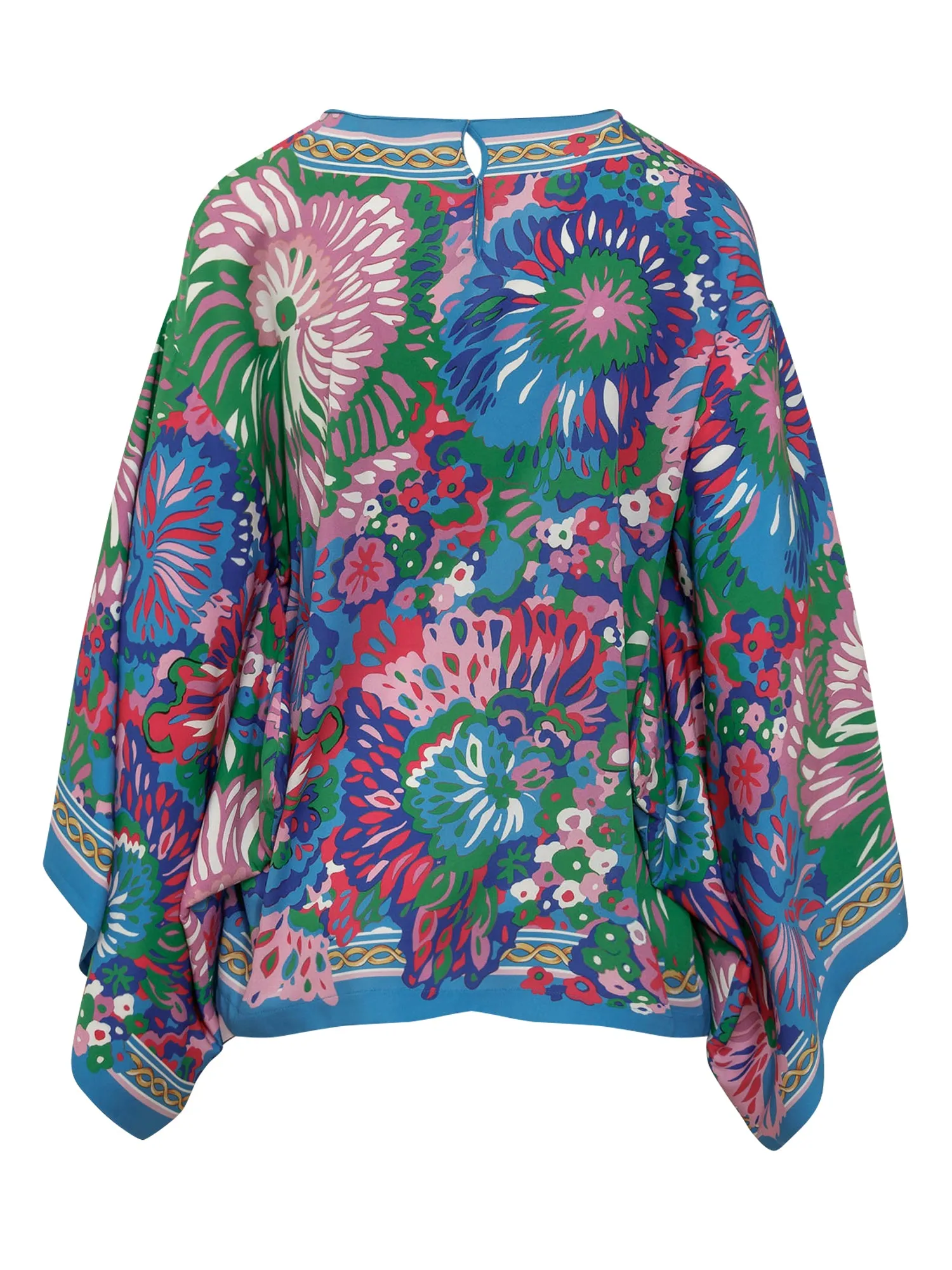 Dolce & Gabbana 60s-Print Kimono Sleeved Top
