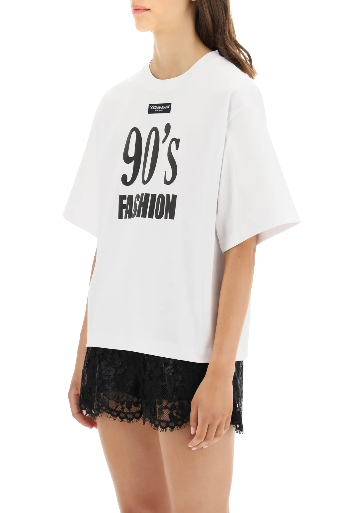 Dolce & Gabbana 90s Fashion Print T-Shirt
