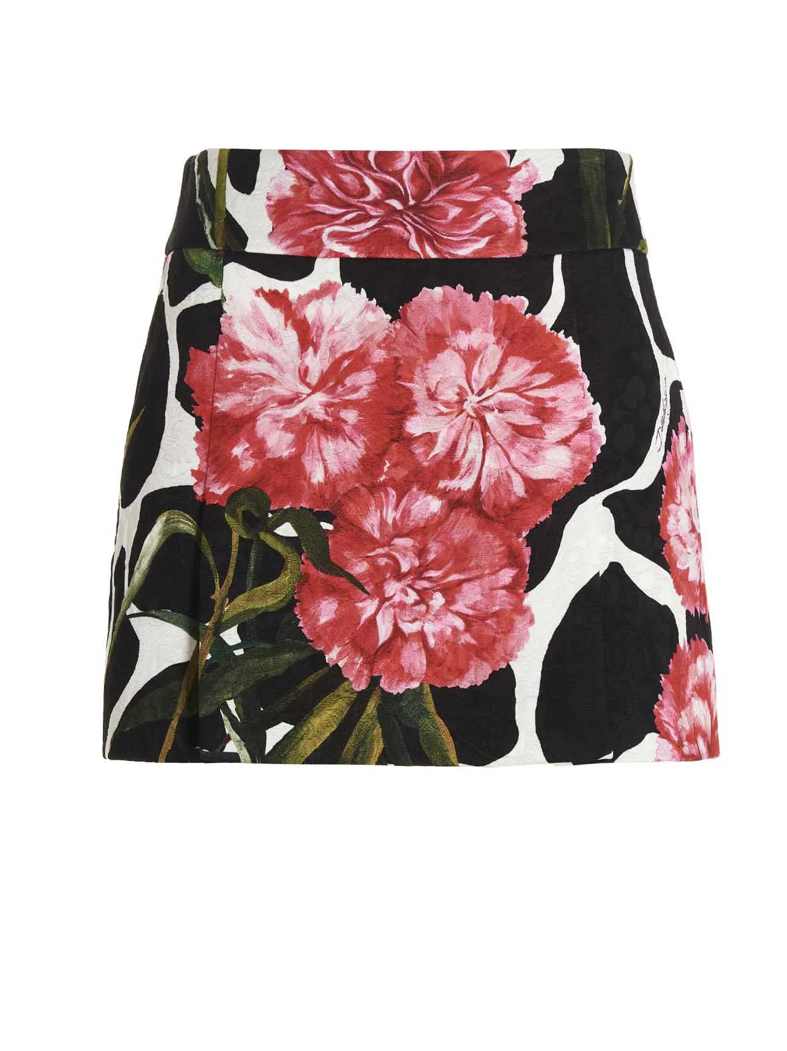 Dolce & Gabbana Allover Floral Printed Mini Skirt