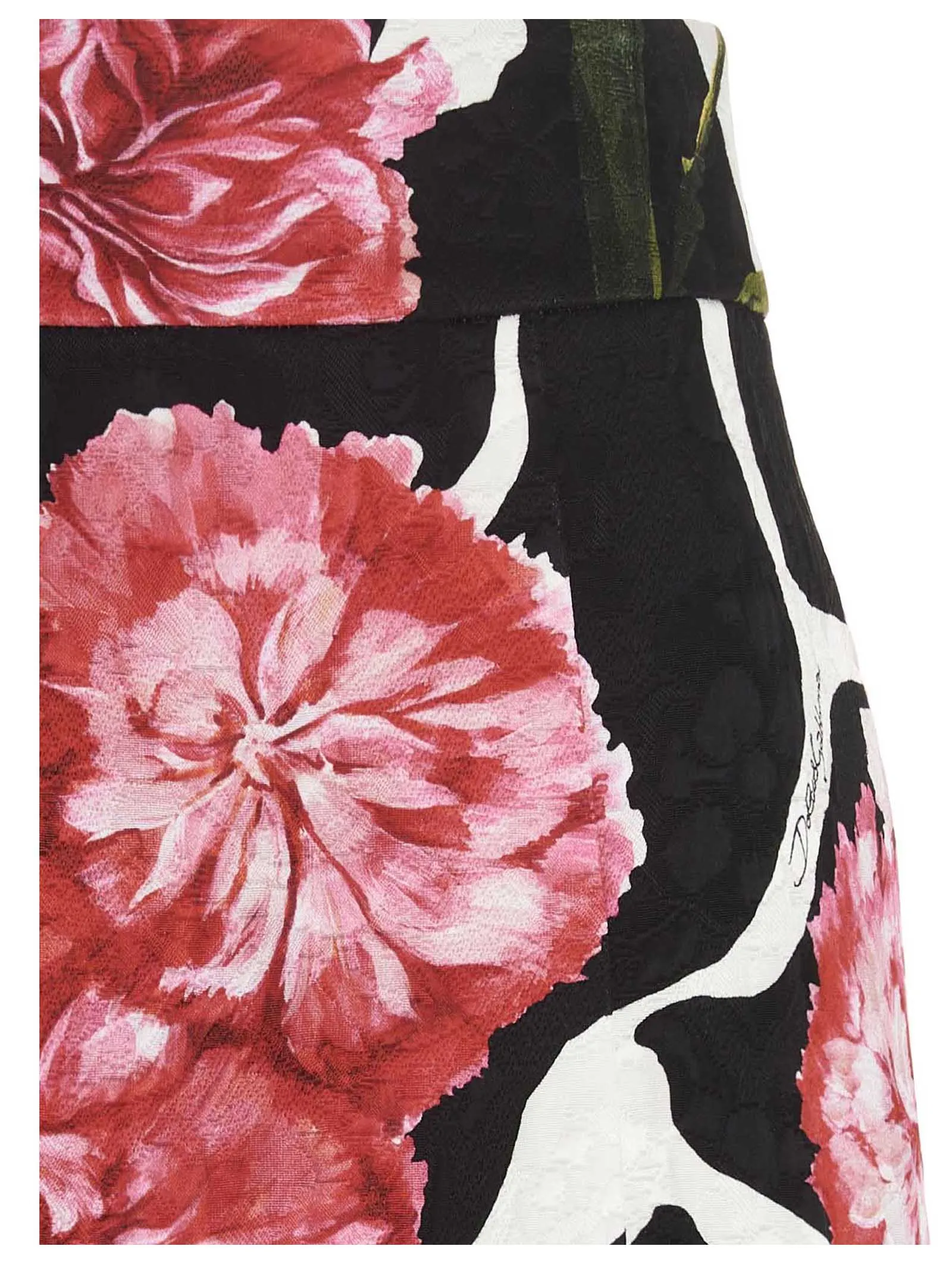 Dolce & Gabbana Allover Floral Printed Mini Skirt
