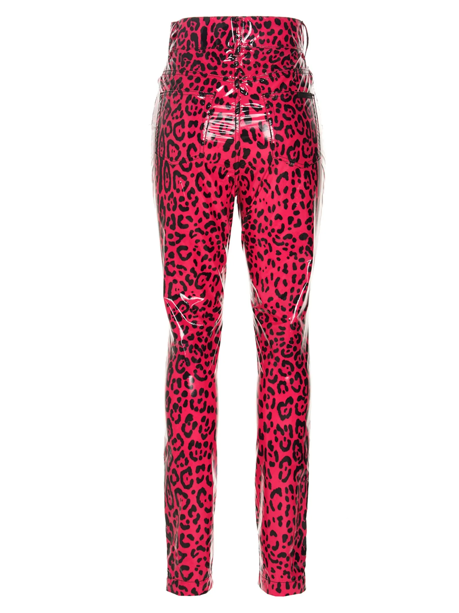 Dolce & Gabbana Animal Print Skinny Leg Pants