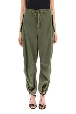 Dolce & Gabbana Drawstring Waistband Cargo Trousers