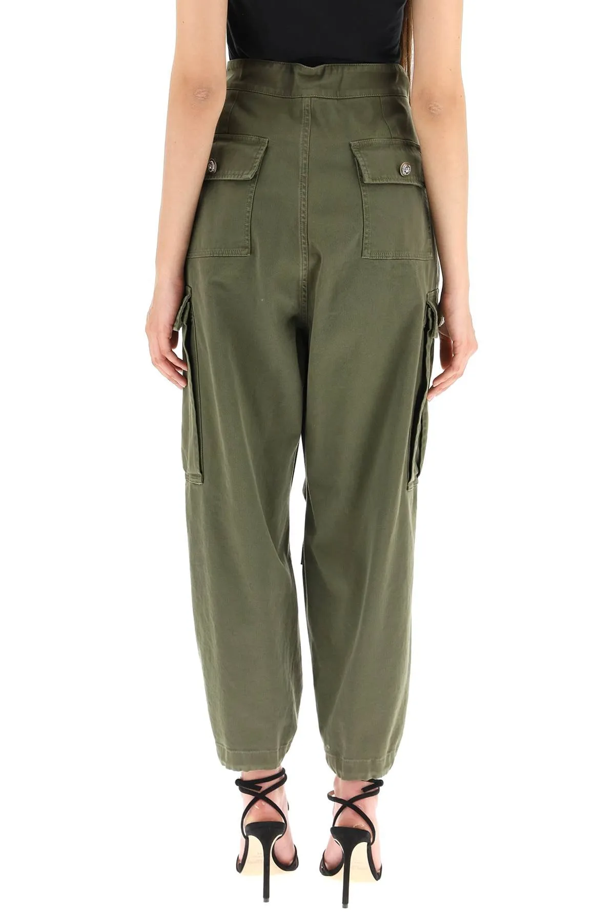 Dolce & Gabbana Drawstring Waistband Cargo Trousers