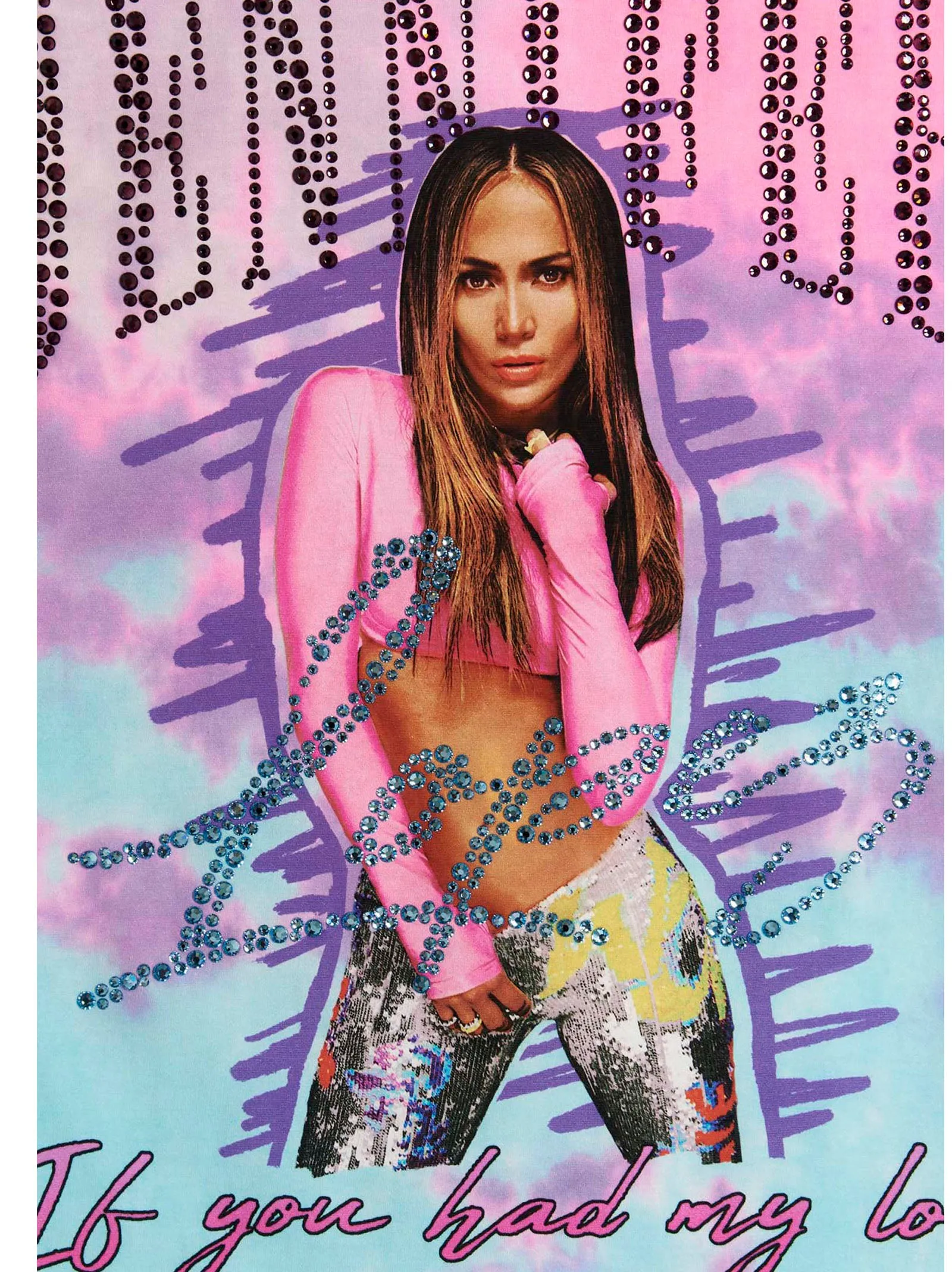 Dolce & Gabbana Embellished Tie-Dyed Sleeveless T-Shirt