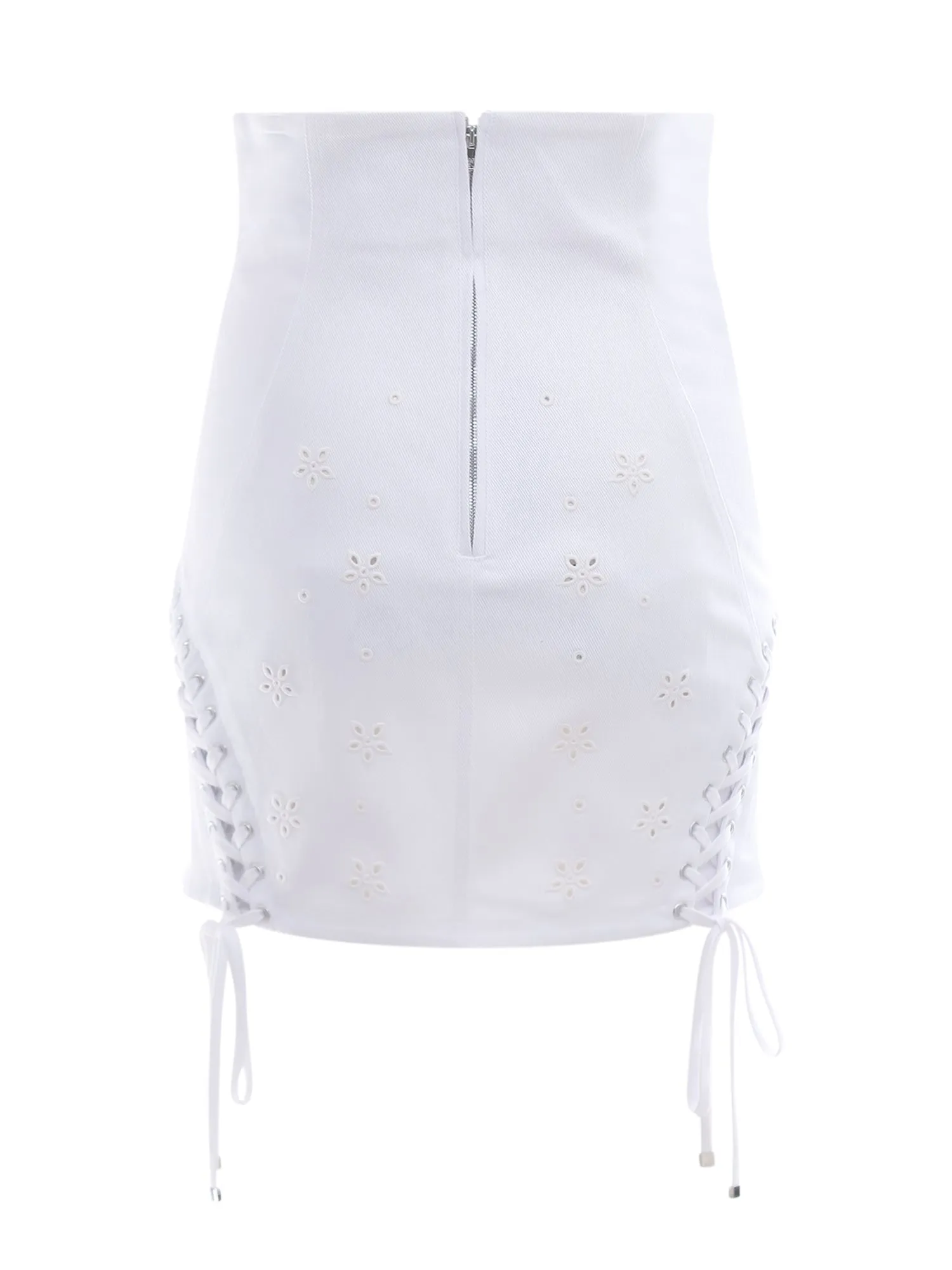 Dolce & Gabbana Floral Embroidered Mini Skirt