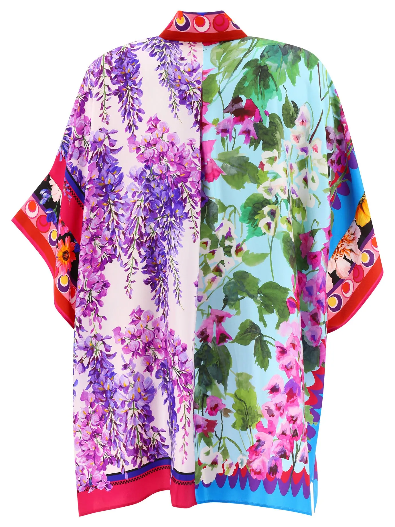Dolce & Gabbana Floral Printed Short-Sleeved Shirt