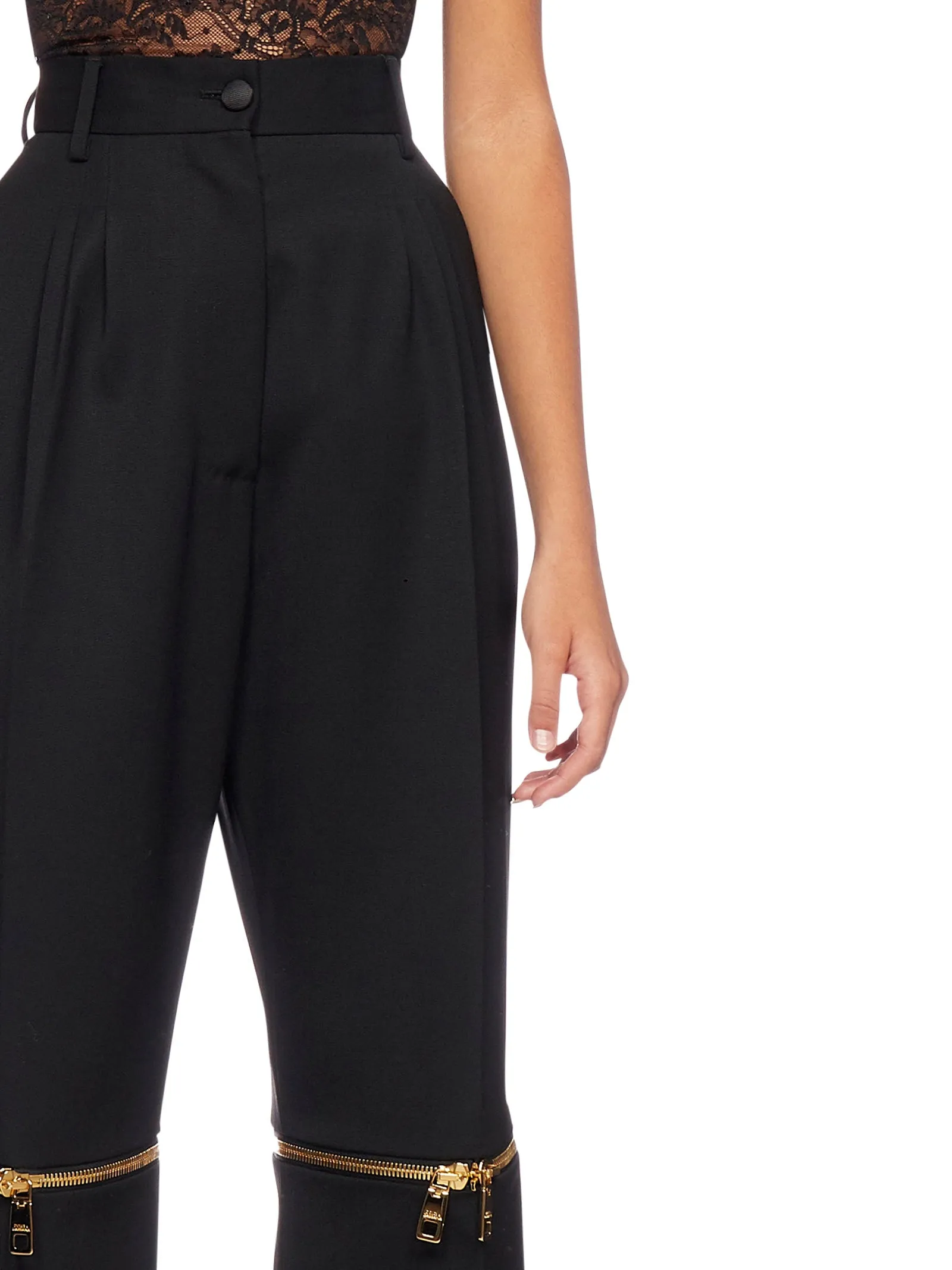 Dolce & Gabbana High-Waisted Convertible Pants