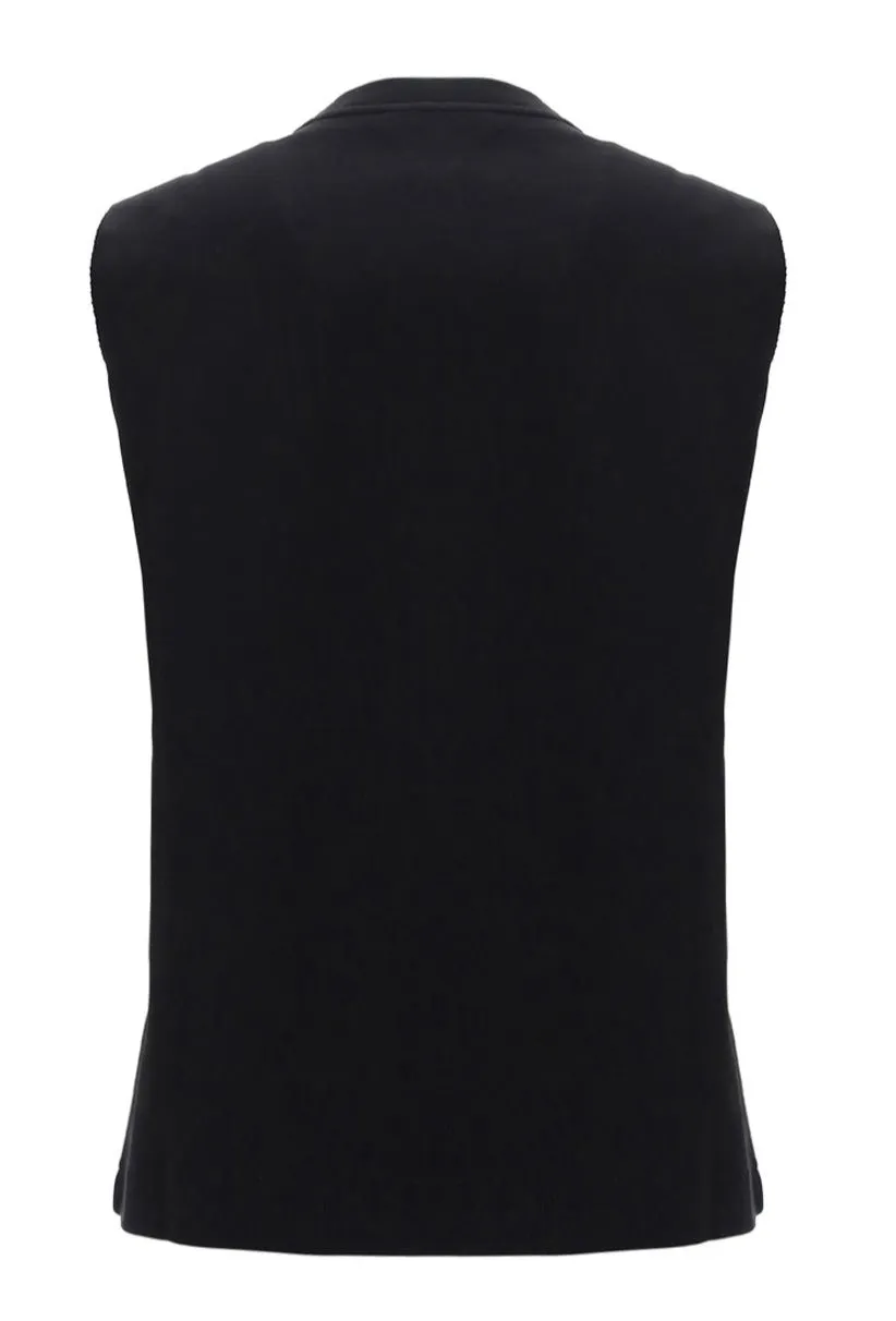 Dolce & Gabbana Logo Embellished Tank Top