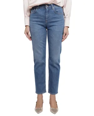 Dolce & Gabbana Slim Fit Cropped Jeans