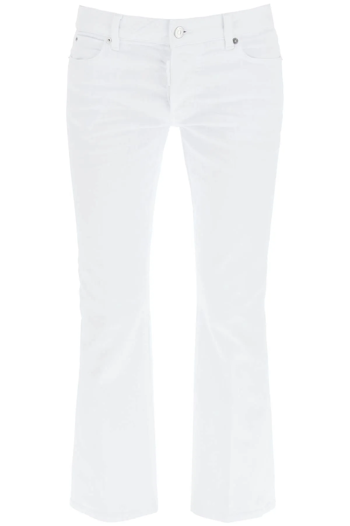 Dsquared2 Bootcut High-Waist Cropped Trousers