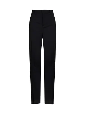 Dsquared2 Logo Plaque Wide-Leg Trousers