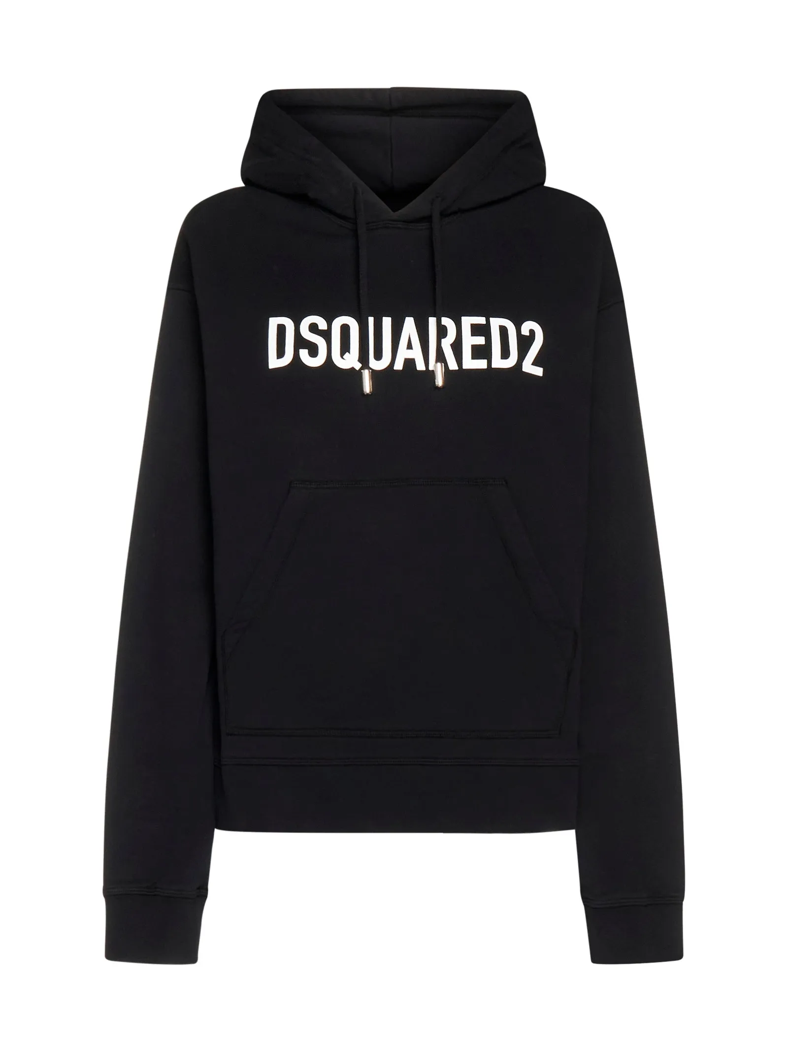 Dsquared2 Logo Printed Drawstring Hoodie