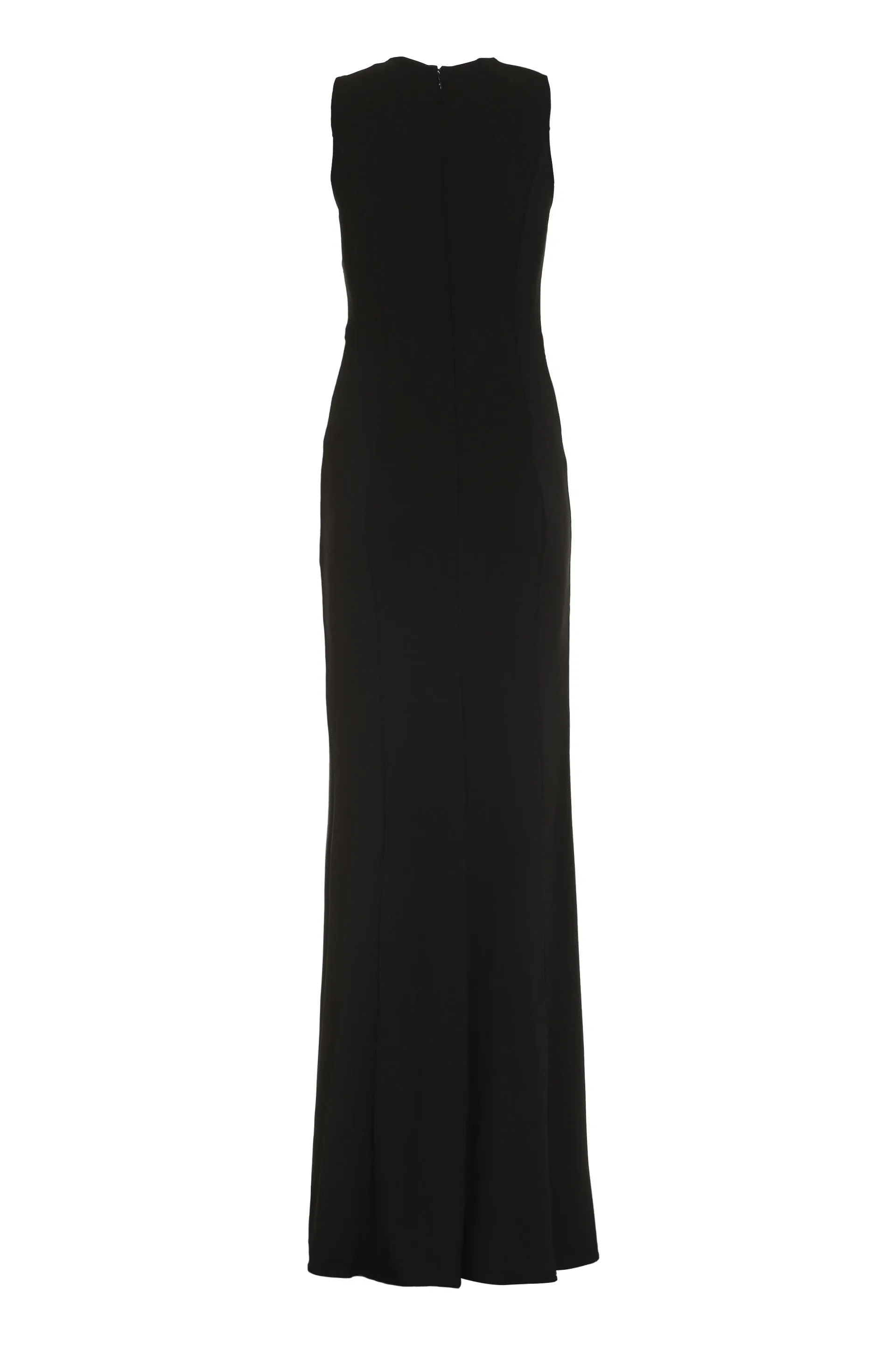 Elisabetta Franchi Cut-Out Sleeveless Maxi Dress