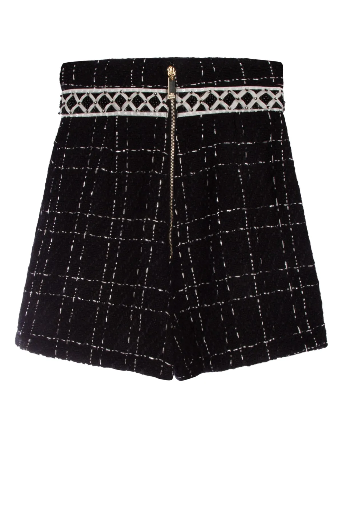Elisabetta Franchi High-Waisted Asymmetric Skirt