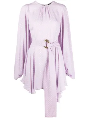 Elisabetta Franchi Polka Dot Printed Dress