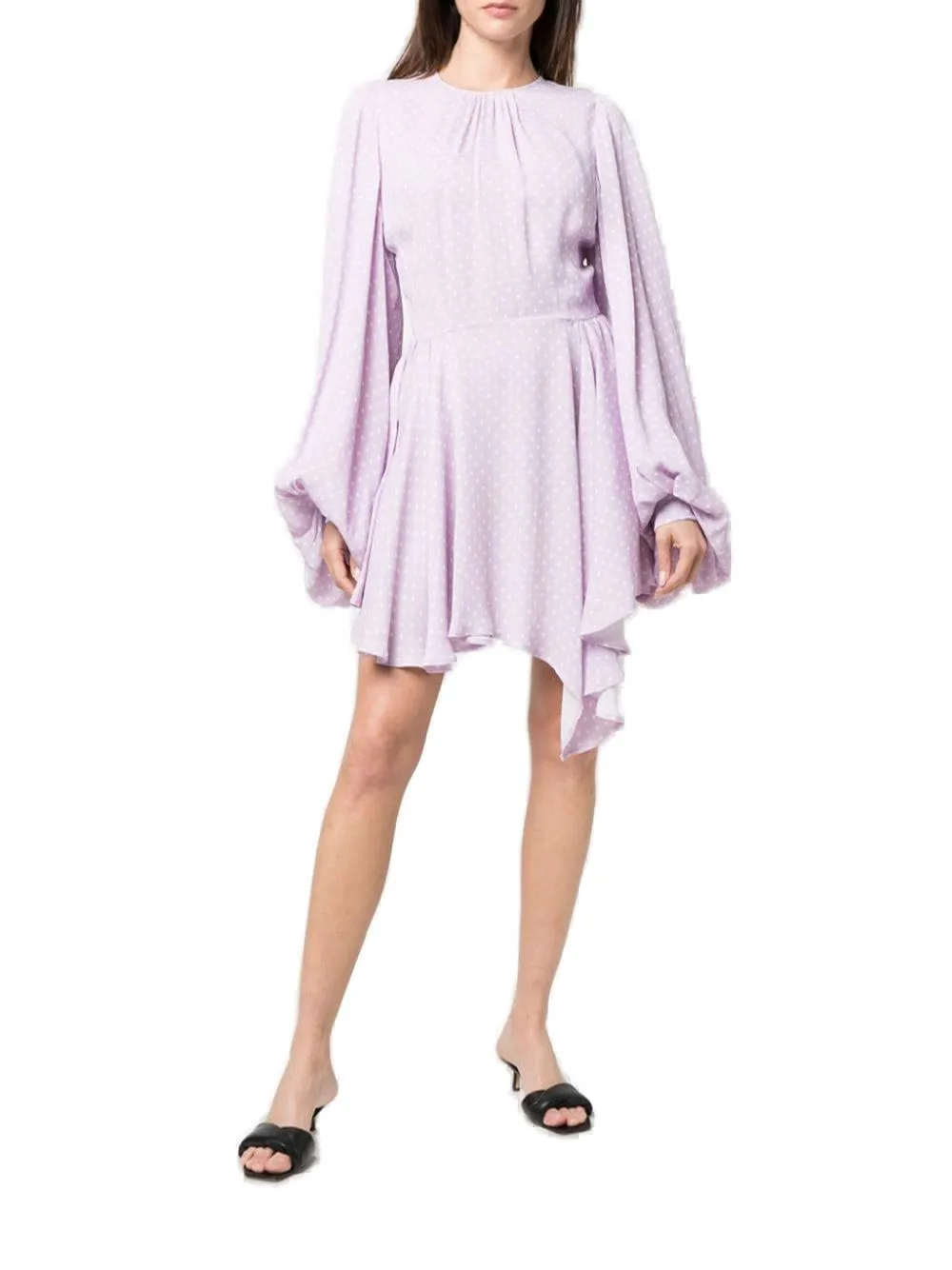 Elisabetta Franchi Polka Dot Printed Dress