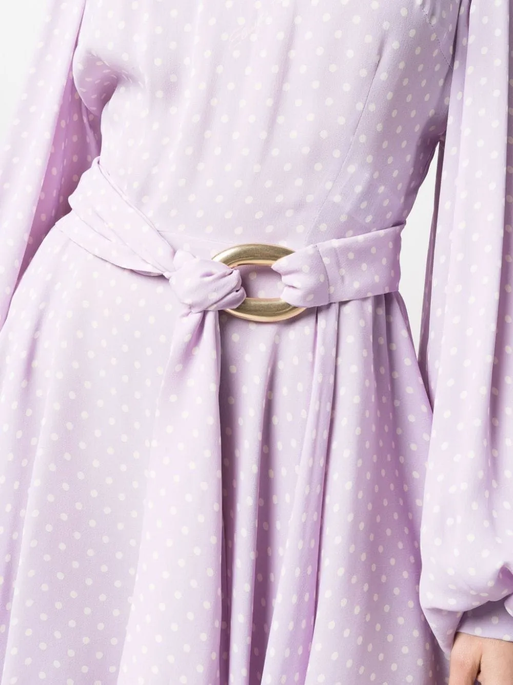 Elisabetta Franchi Polka Dot Printed Dress