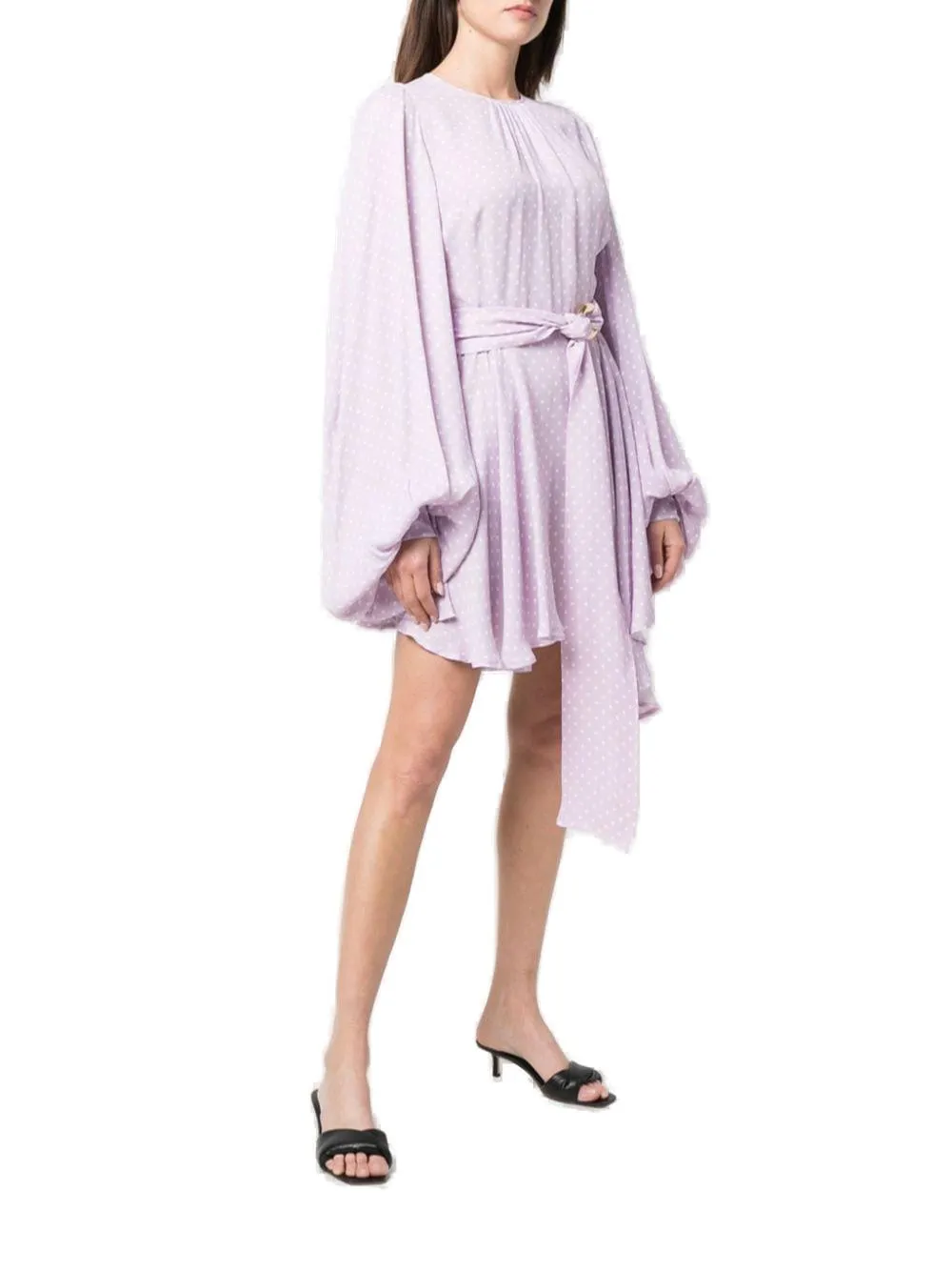 Elisabetta Franchi Polka Dot Printed Dress