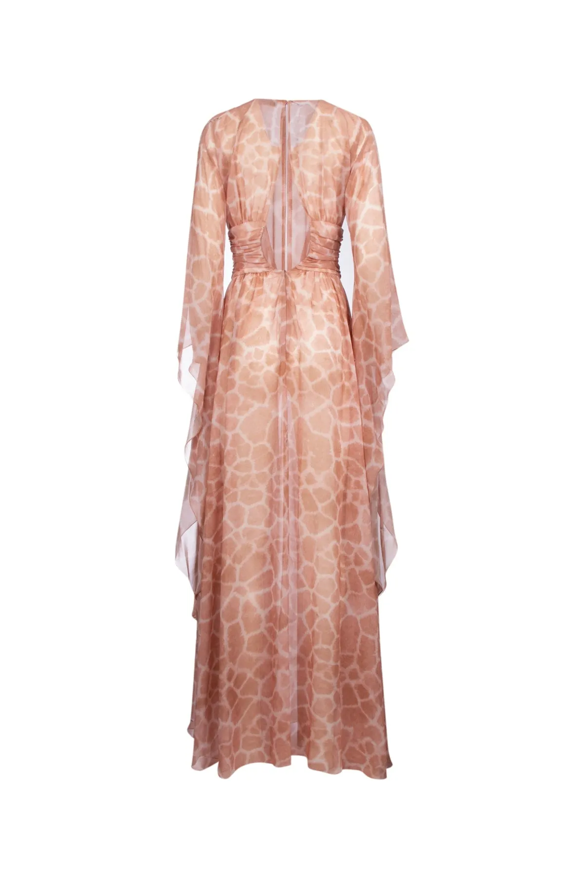 Elisabetta Franchi V-Neck Draped Dress