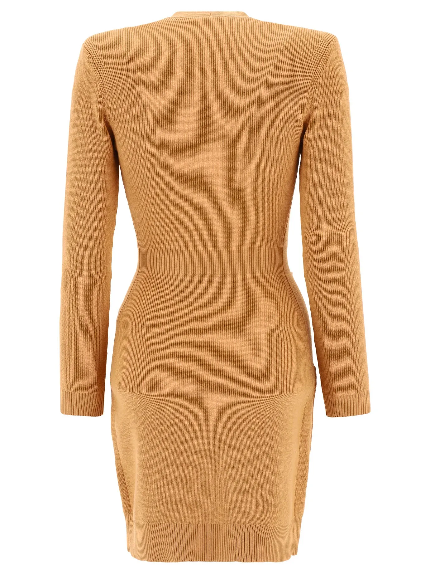 Elisabetta Franchi V-Neck Knitted Dress
