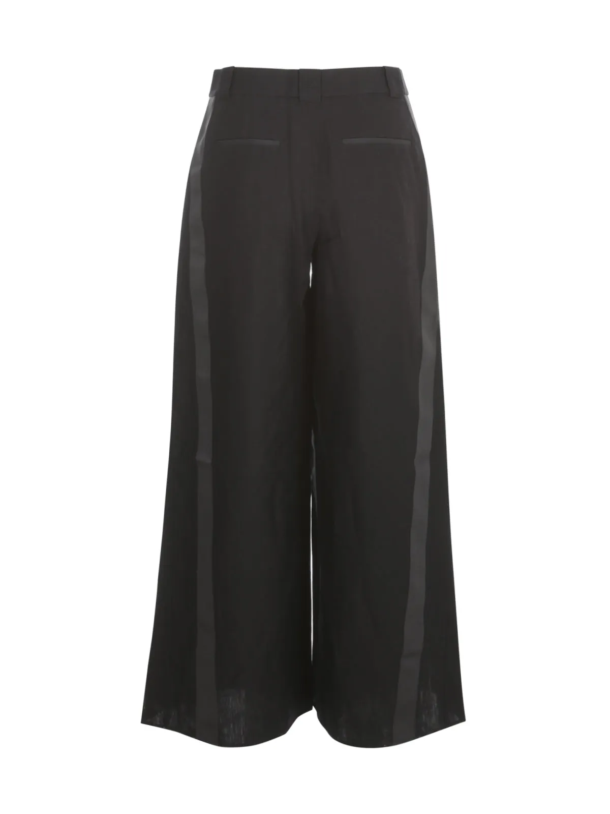 Emporio Armani High-Waisted Wide Leg Trousers